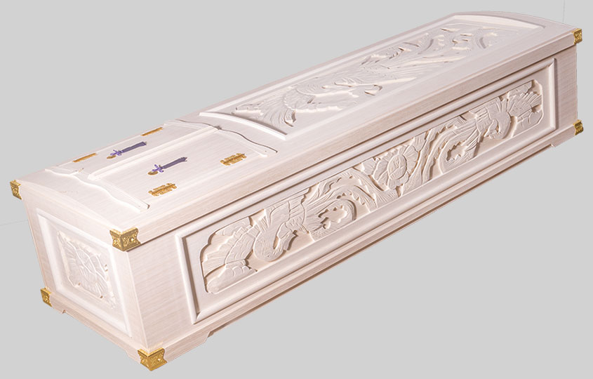 彫刻棺